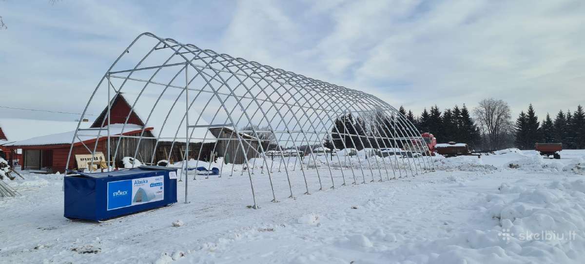Sandeliavimo paskirties tentinis angaras Alaska110 - nuotraukos Nr. 12