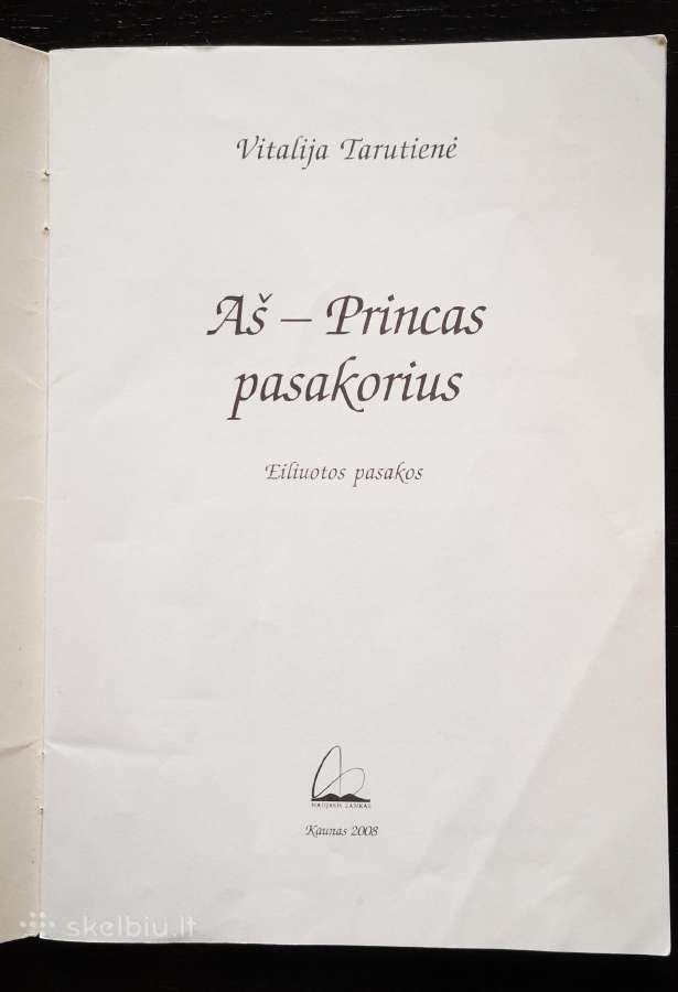 Aš – Princas pasakorius - nuotraukos Nr. 2