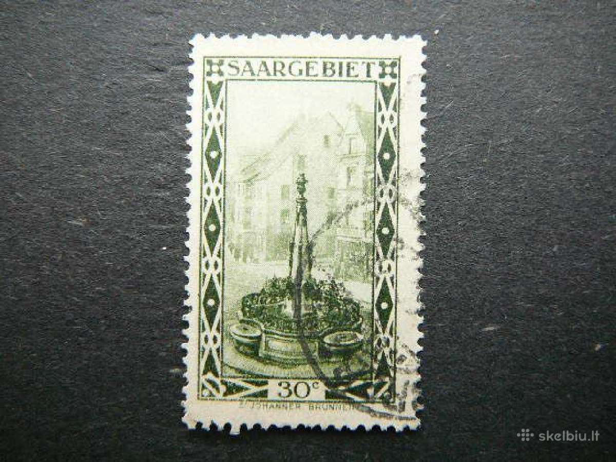Saargebiet 1927 Standartai Vokietija sg112a
