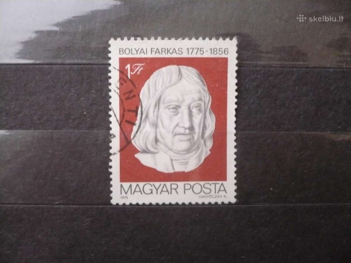 1975 m. 200-osios Farkaso Bojalio gimimo metinės