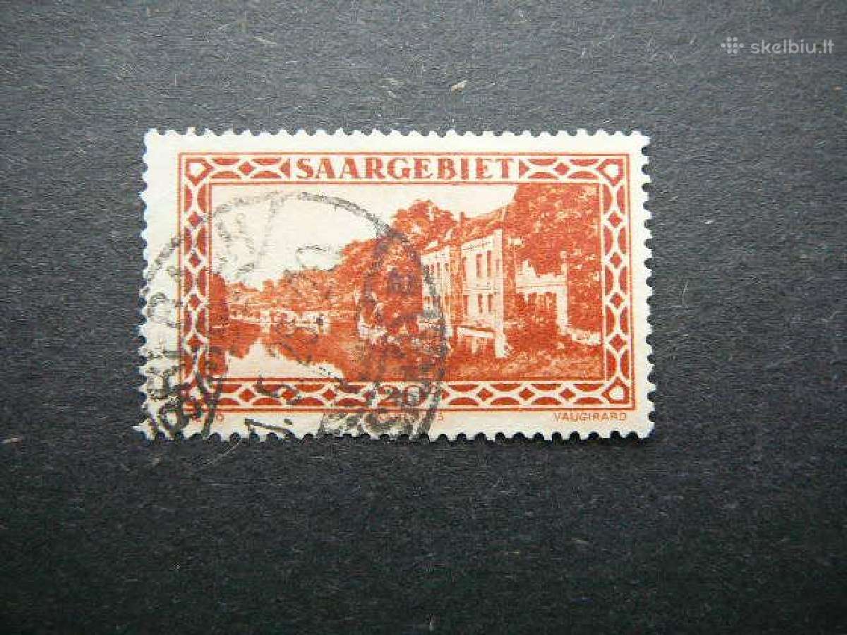 Saargebiet 1927 Standartai Vokietija sg110a