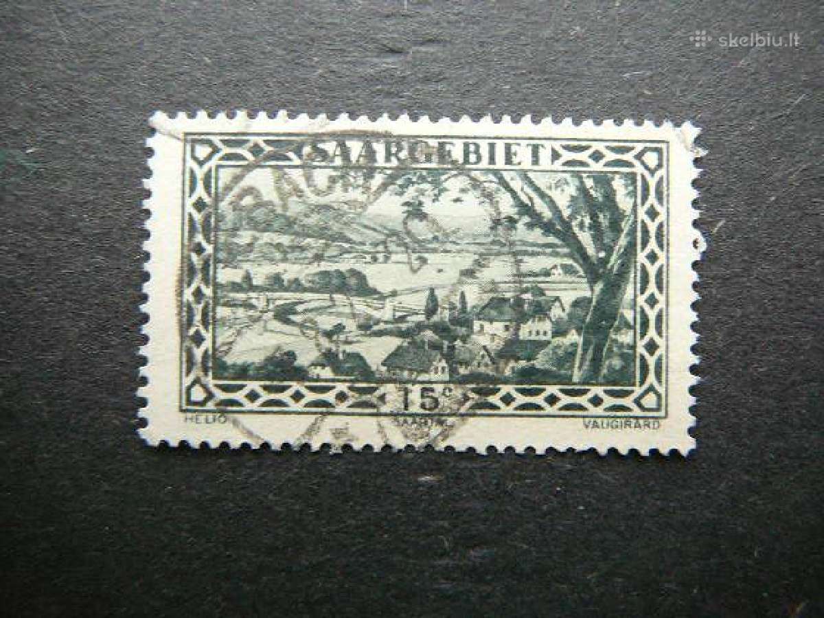 Saargebiet 1927 Standartai Vokietija sg109a
