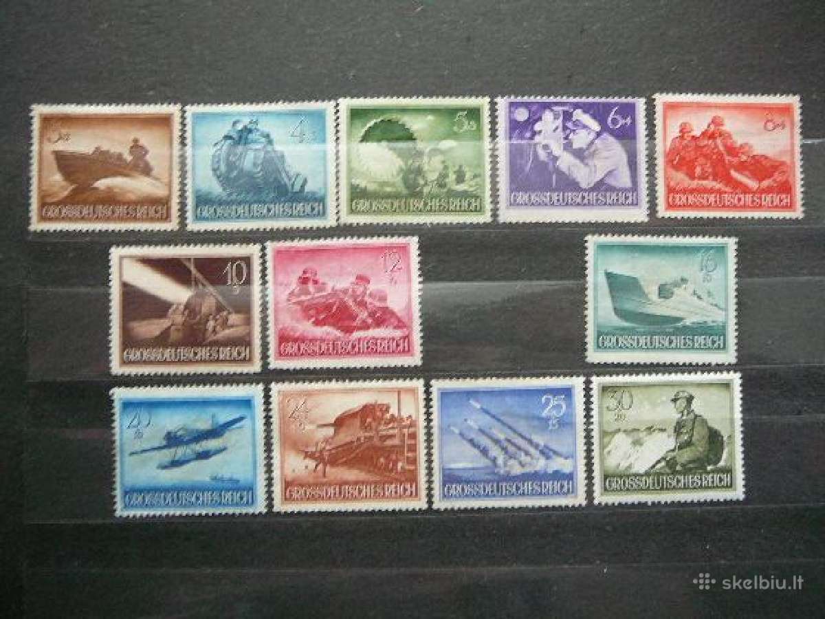 Karas Laivai Lektuvai Vokietija 1944 Mh vkt873sb