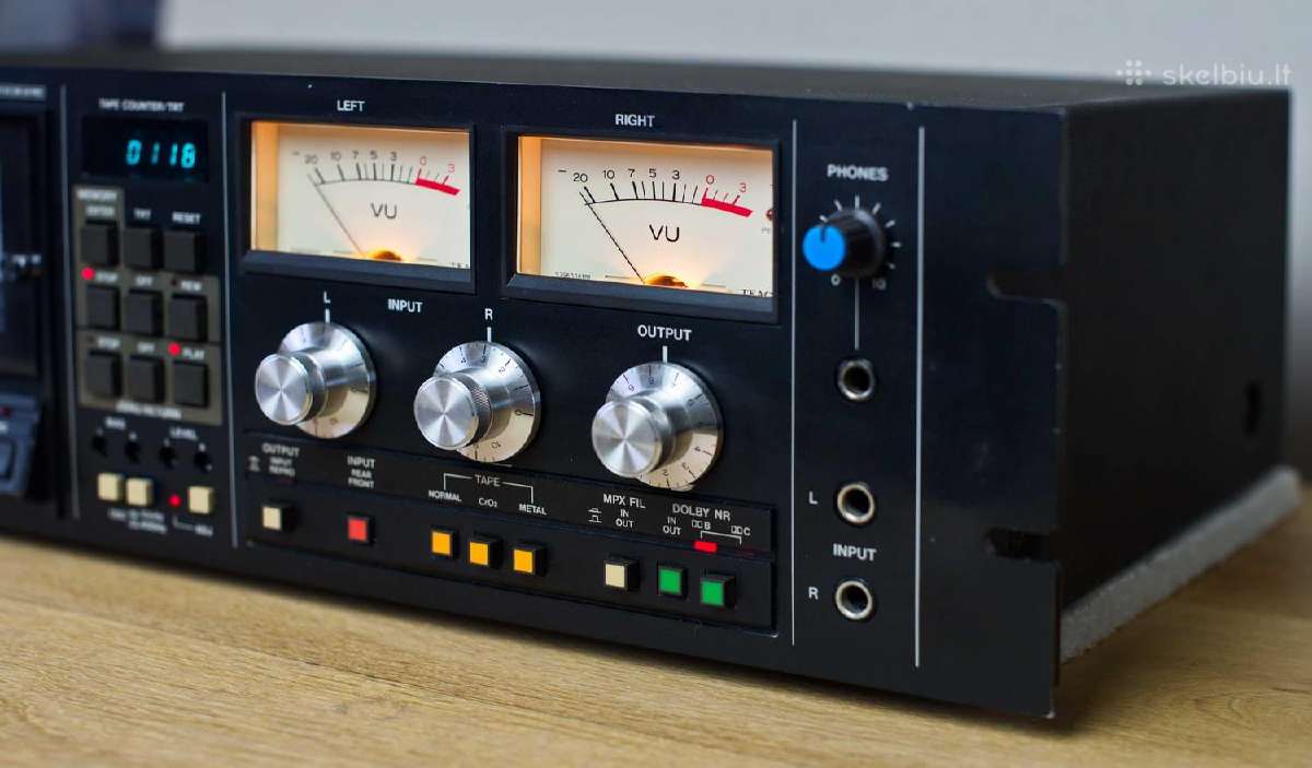 Kasetine deka Tascam 122 Mk II Tascam 122 Mk III - nuotraukos Nr. 6