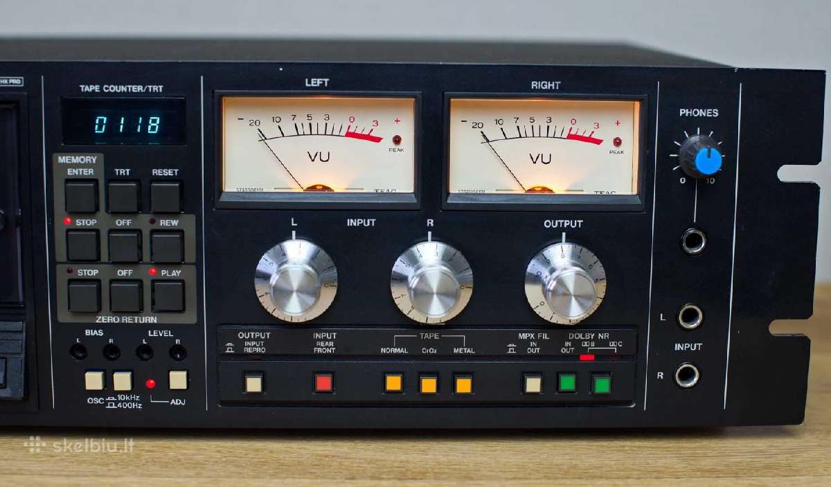 Kasetine deka Tascam 122 Mk II Tascam 122 Mk III - nuotraukos Nr. 7