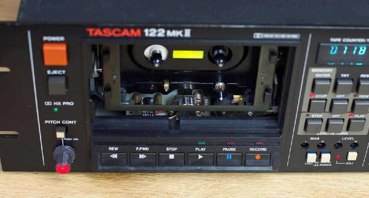 Kasetine deka Tascam 122 Mk II Tascam 122 Mk III - nuotraukos Nr. 9
