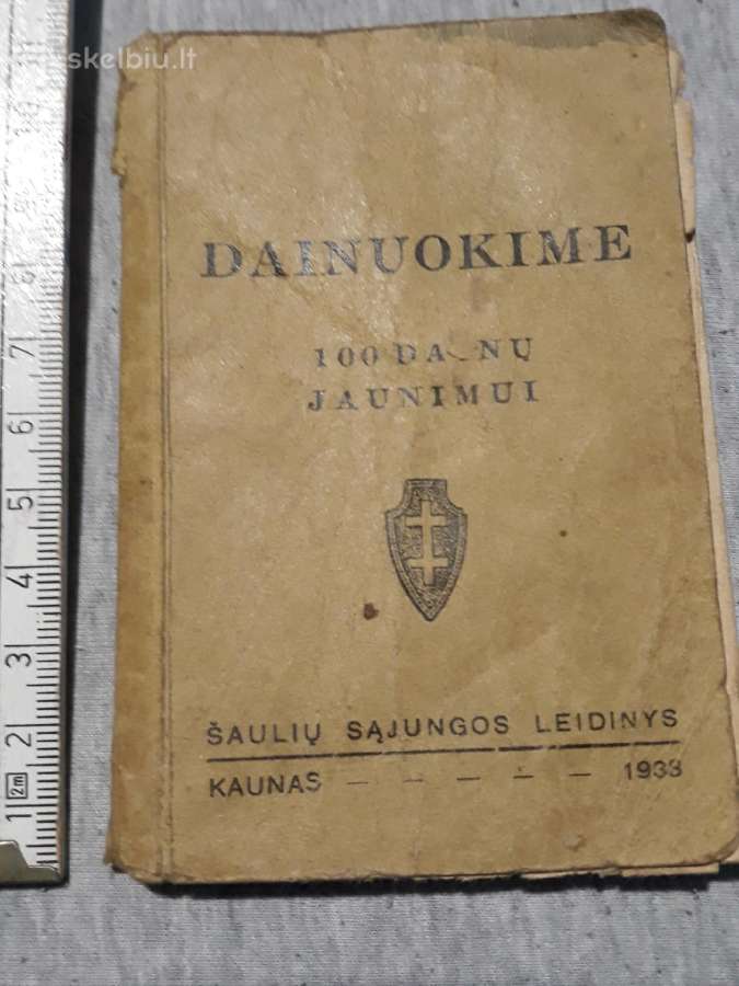 100 dainu jaunimui 1938m