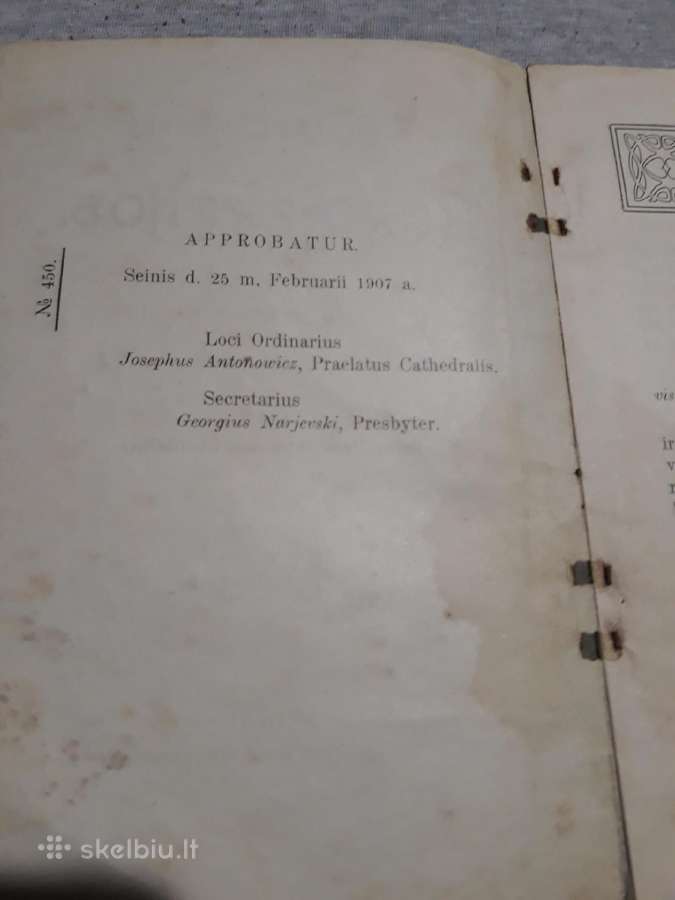 Triju dienu rekolekcijos 1907m - nuotraukos Nr. 3