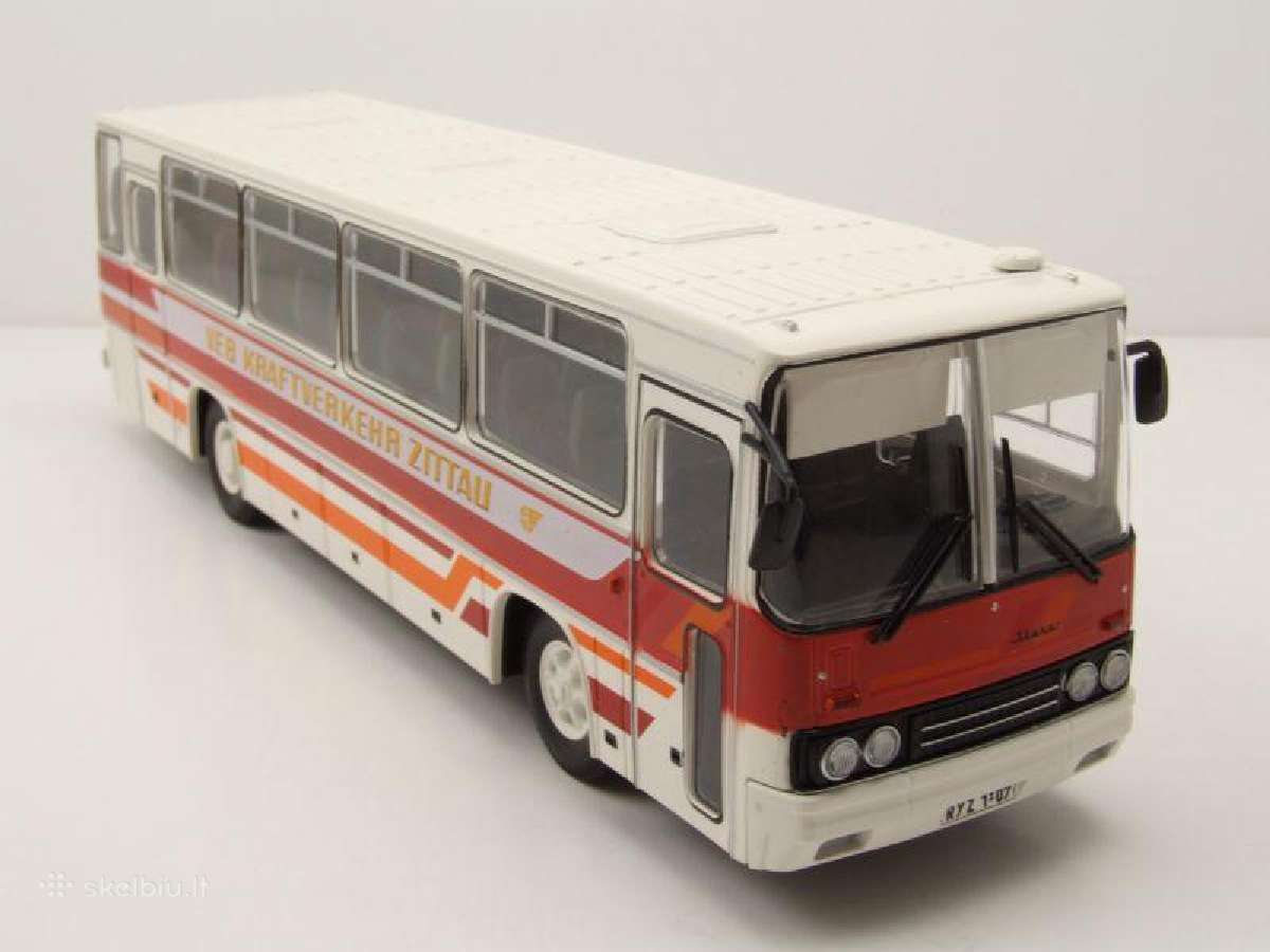 Ikarus 256 Kraftverkehr Zittau baltai raudonas - nuotraukos Nr. 2