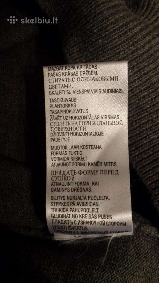 Vyriskas susegamas megztinis,megztukas.pilkas. - nuotraukos Nr. 8