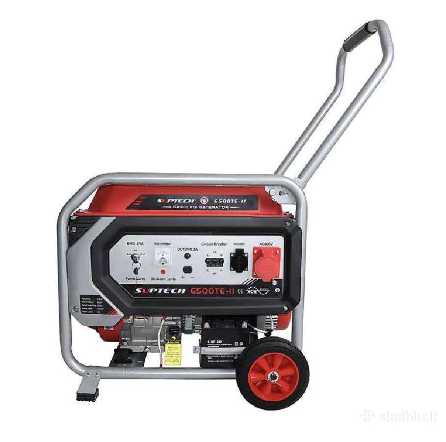 Generatorius Suptech 6500te-II (trifazis) 5,5kw