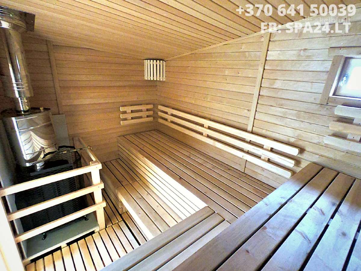 Karkasinė pirtis 6x3.5m - nuotraukos Nr. 7