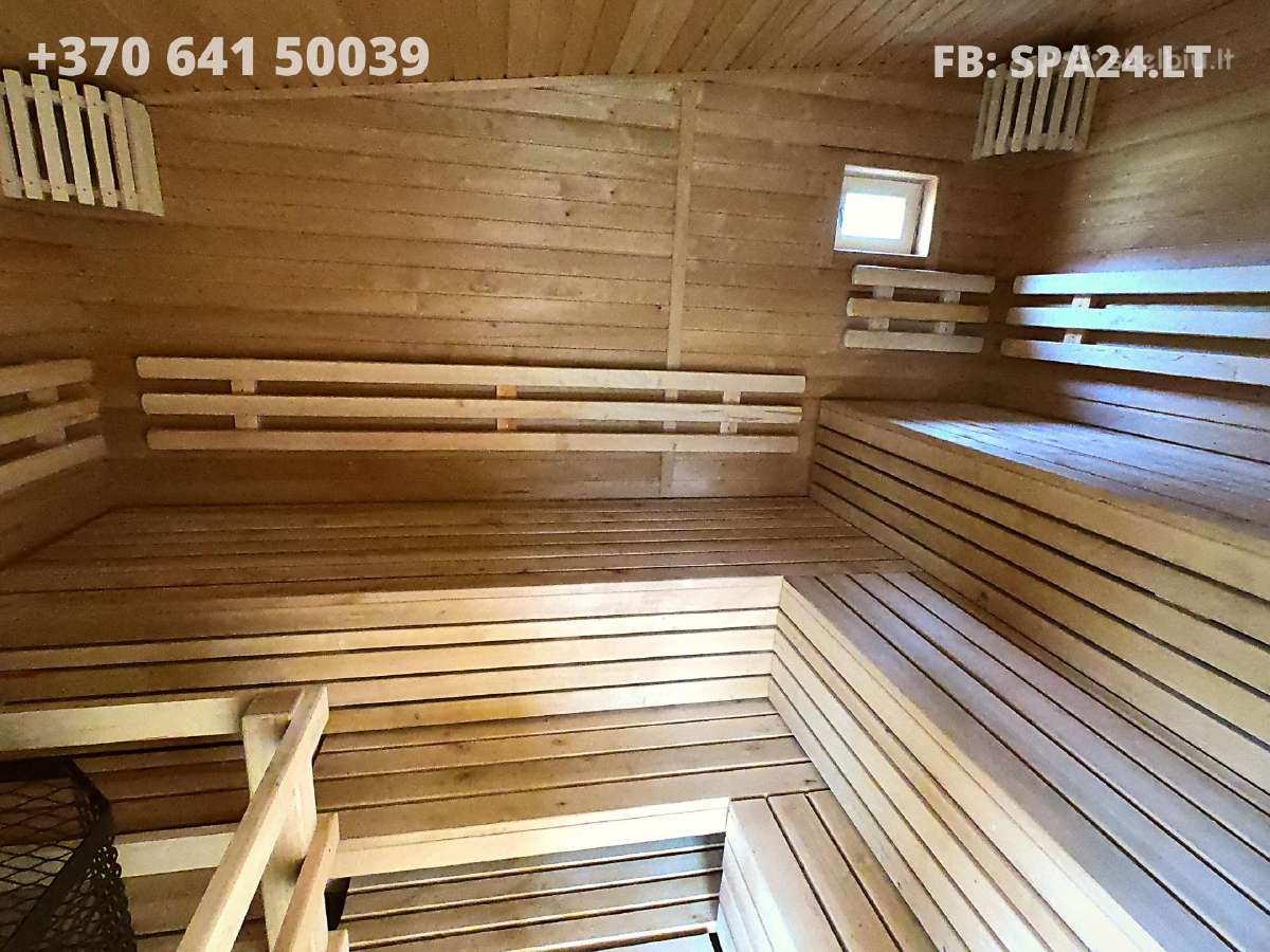 Karkasinė pirtis 6x3.5m - nuotraukos Nr. 9