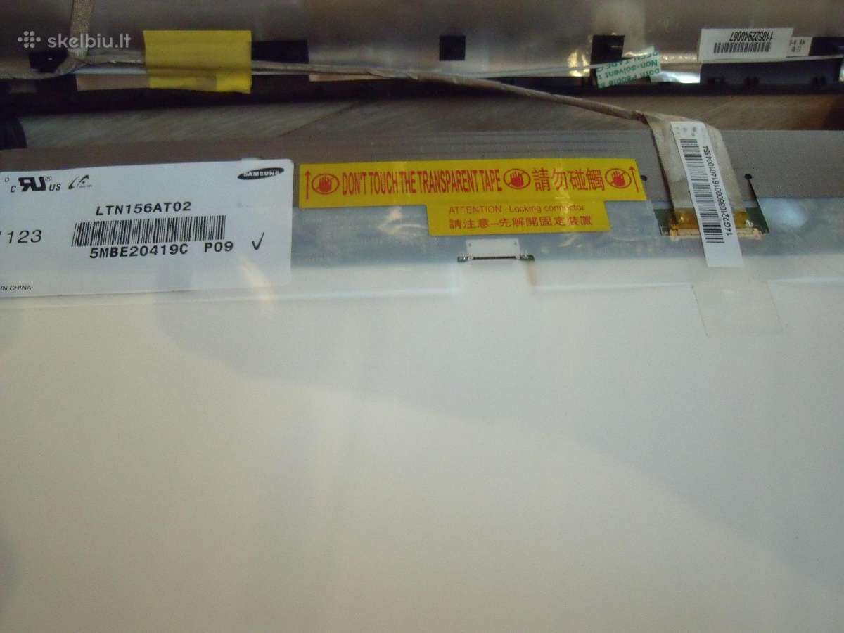 Matricos 8.9 11,6 15 15,2 15,4, 13.4 15,6 17,3 LED - nuotraukos Nr. 19