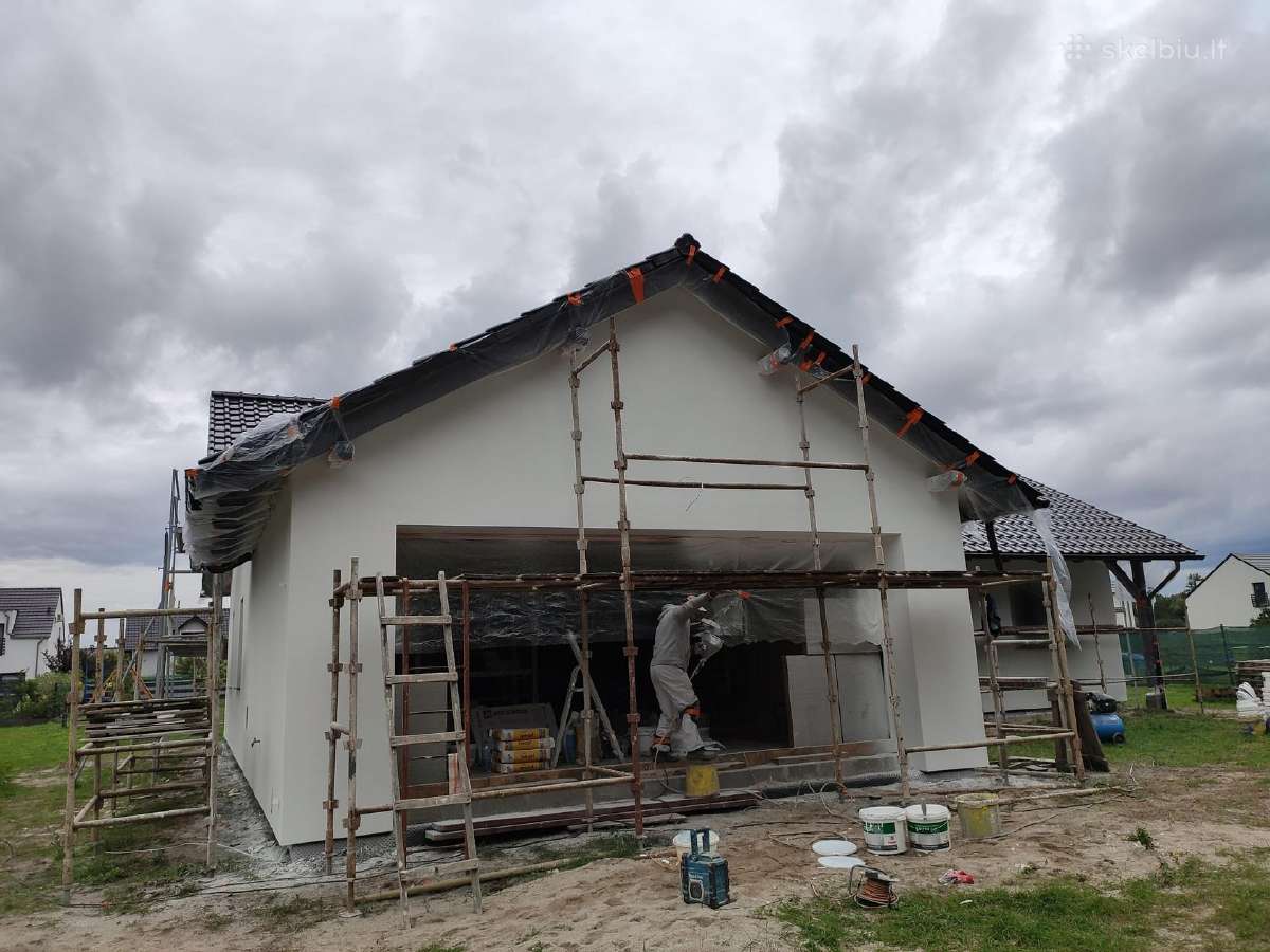 Fasado šiltinimas, namų renovacija, rekonstrukcija - nuotraukos Nr. 11