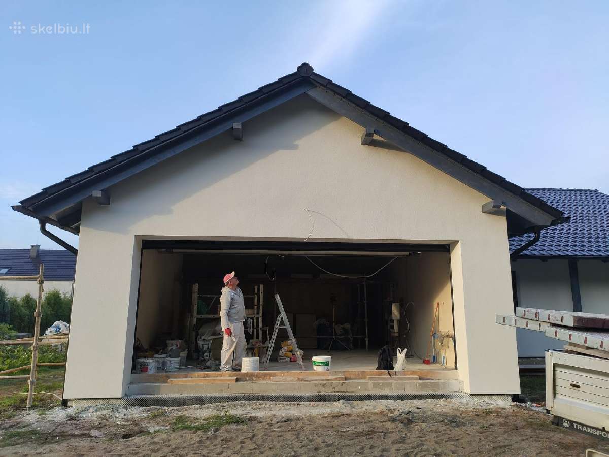 Fasado šiltinimas, namų renovacija, rekonstrukcija - nuotraukos Nr. 12