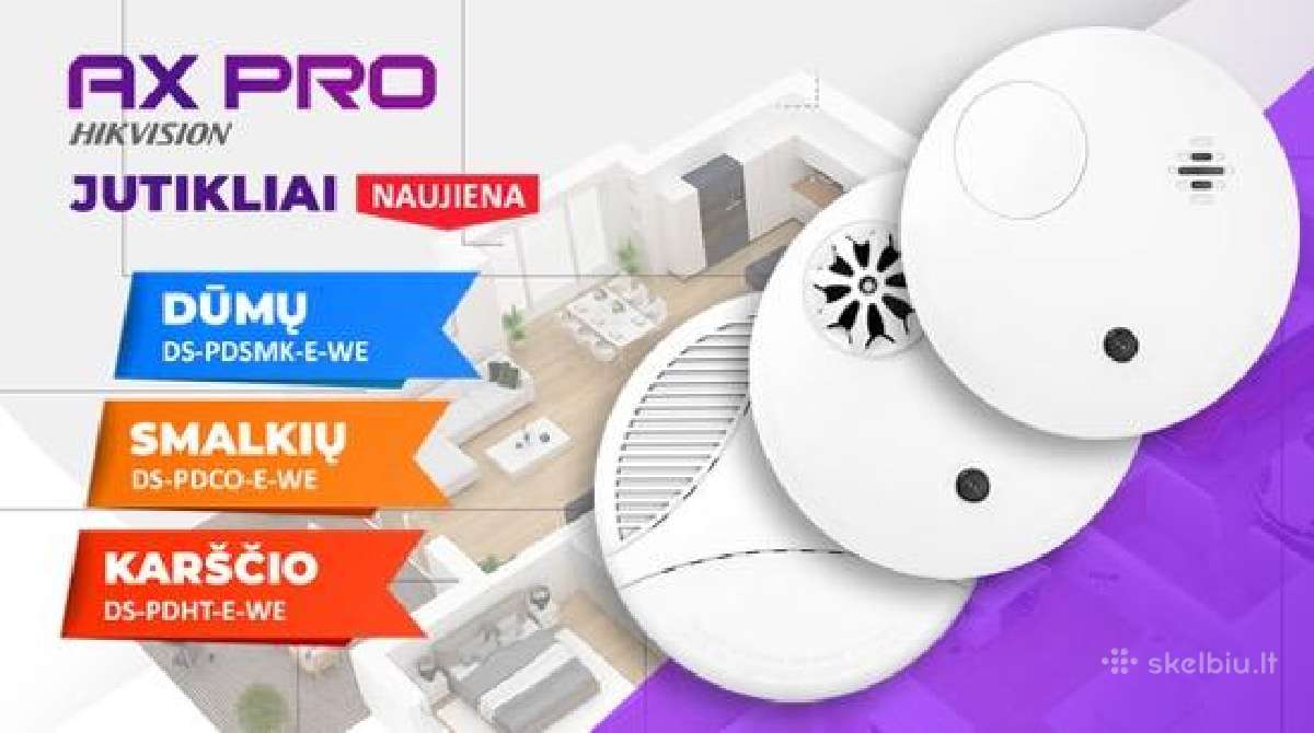 Hikvision Ax Pro belaidė apsaugos sistema/signaliz - nuotraukos Nr. 5