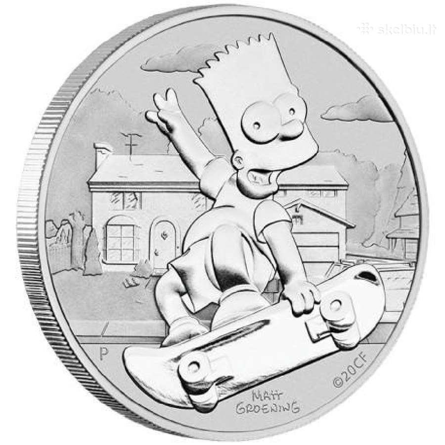 Investicines gryno 999 sidabro monetos - nuotraukos Nr. 23