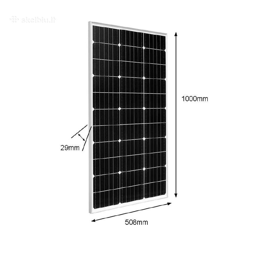 Saulės modulis 100w - nuotraukos Nr. 3