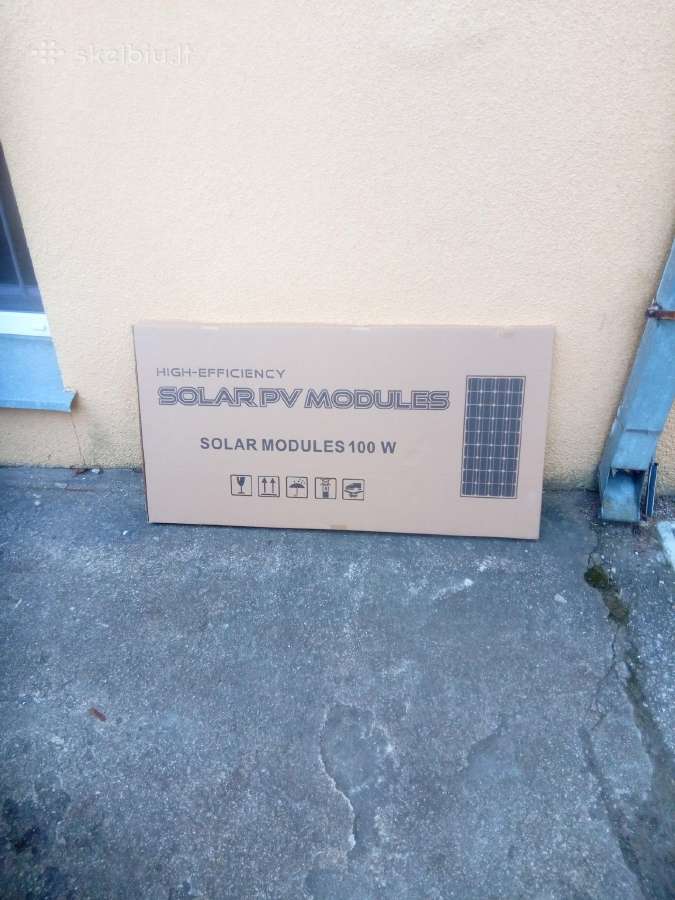 Saulės modulis 100w - nuotraukos Nr. 8