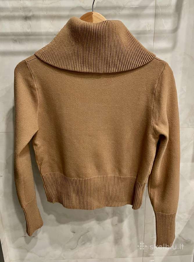 Zara camel spalvos megztinis - nuotraukos Nr. 2