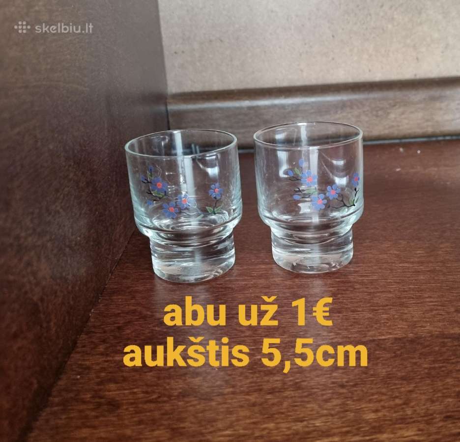 Įvairūs stikliukai - nuotraukos Nr. 9