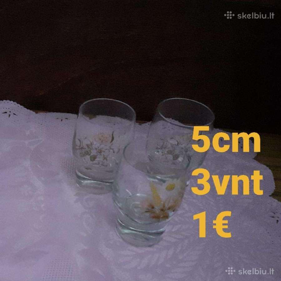Įvairūs stikliukai - nuotraukos Nr. 13