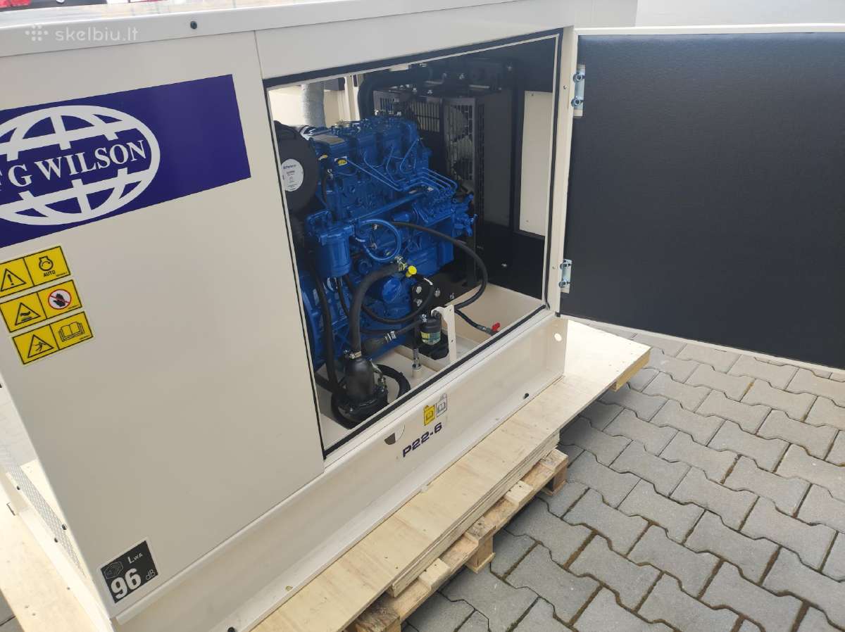 Elektros generatorius, Fg Wilson P22-6, 16kw - nuotraukos Nr. 4