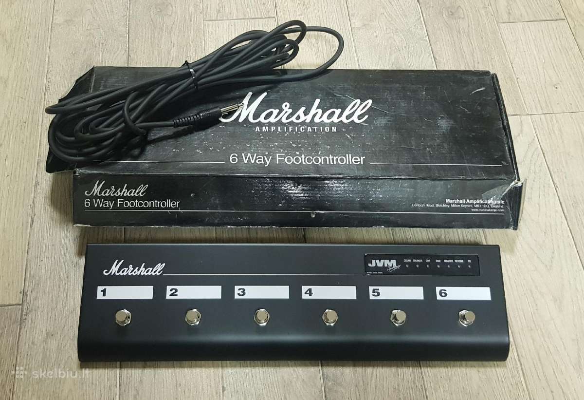 Marshall Jvm 410 footcontroller - nuotraukos Nr. 4