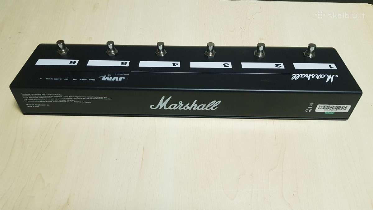 Marshall Jvm 410 footcontroller - nuotraukos Nr. 2