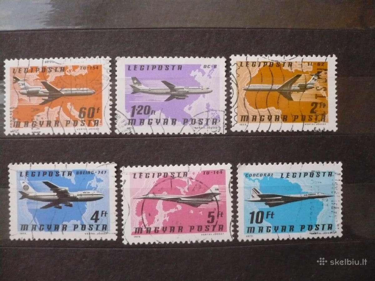 1977 m. oro pašto pašto ženklai