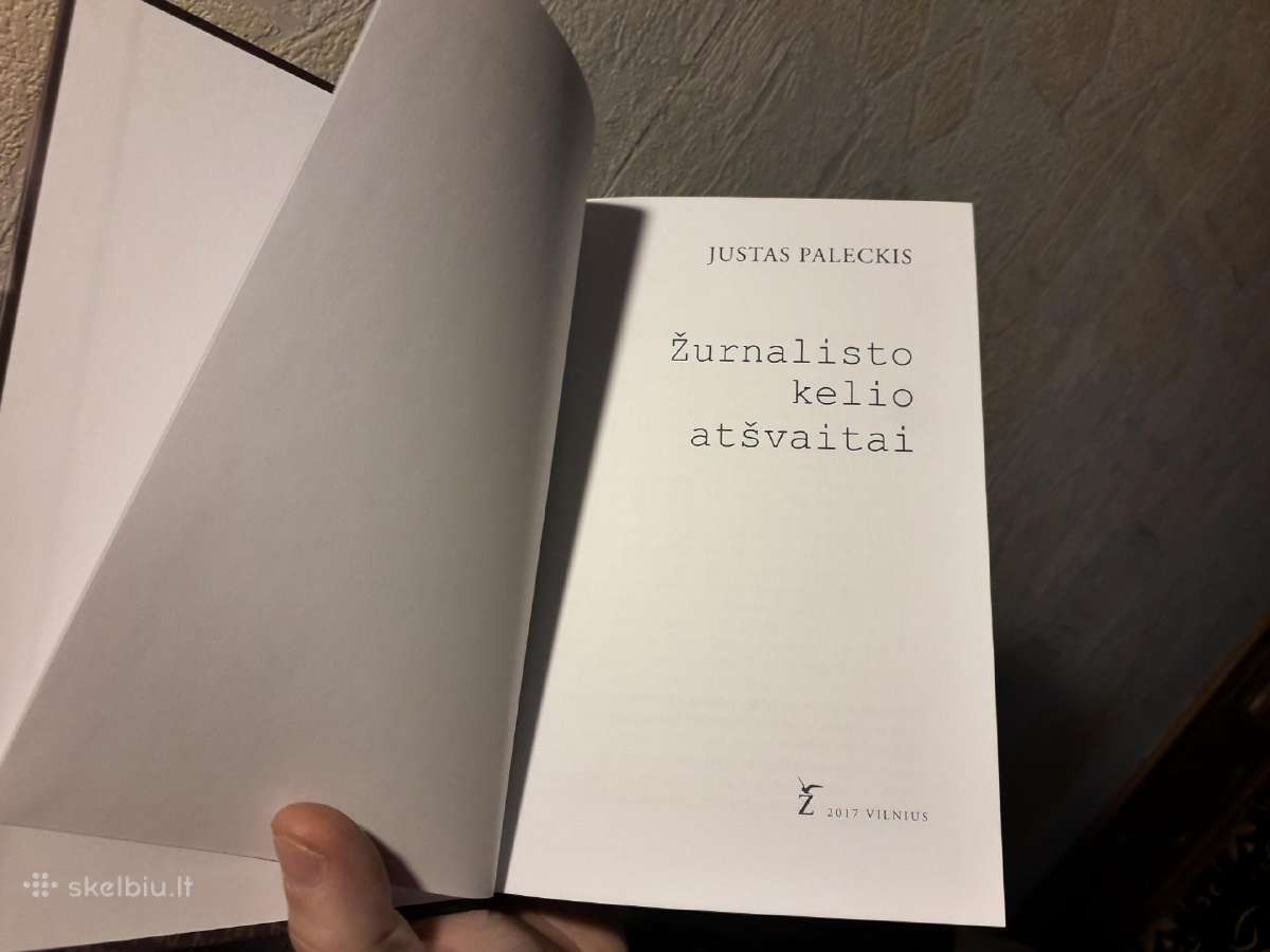 J. Paleckis "Žurnalisto kelio atšvaitai" 2017 m. - nuotraukos Nr. 2