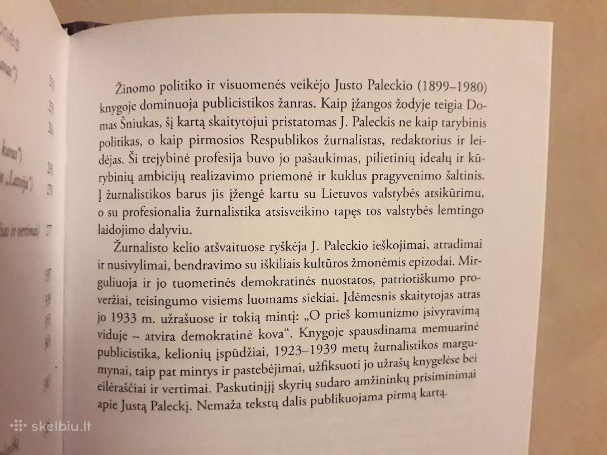 J. Paleckis "Žurnalisto kelio atšvaitai" 2017 m. - nuotraukos Nr. 7