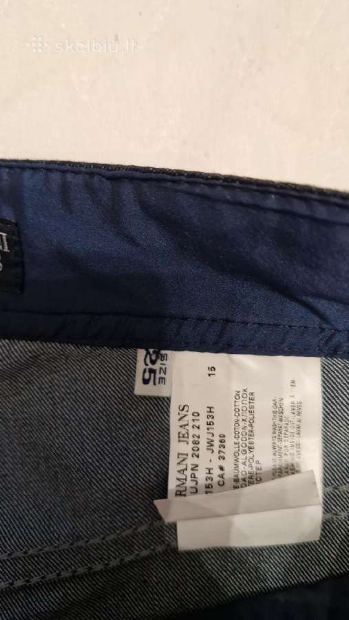 Armani jeans moteriški džinsai 25 dydis - nuotraukos Nr. 4