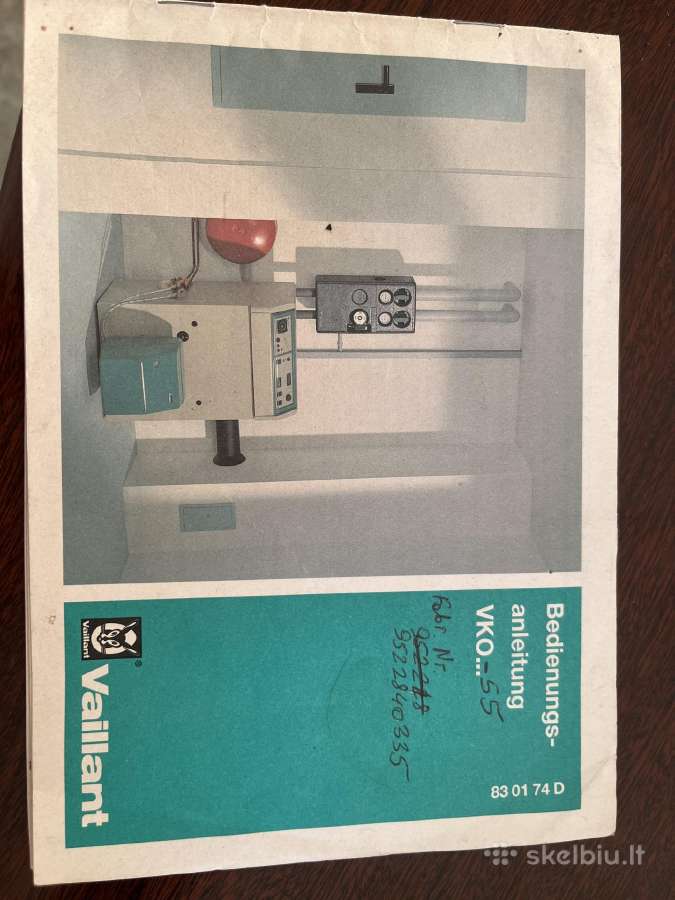 Dujinis katilas Vaillant 55 kw - nuotraukos Nr. 6