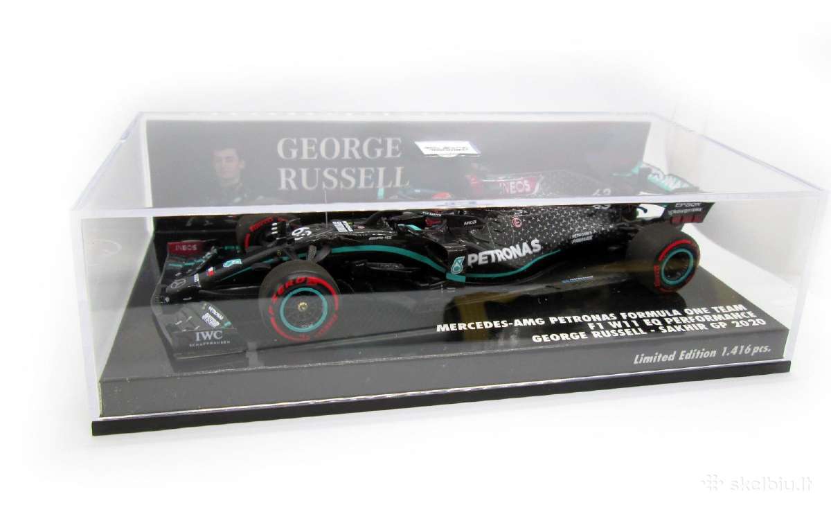 F1 Mercedes W11 Russell Sakhir Gp 2020 Minichamps - nuotraukos Nr. 5