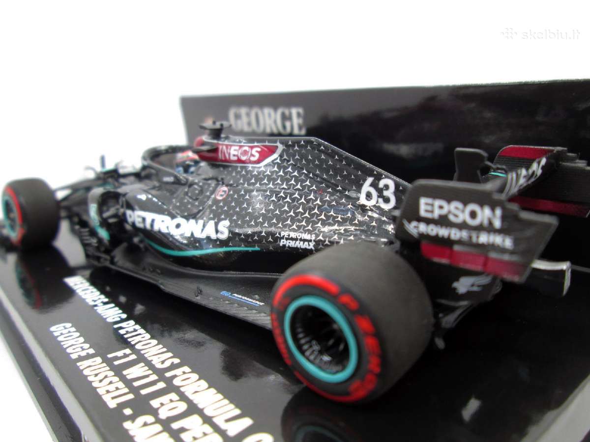 F1 Mercedes W11 Russell Sakhir Gp 2020 Minichamps - nuotraukos Nr. 2