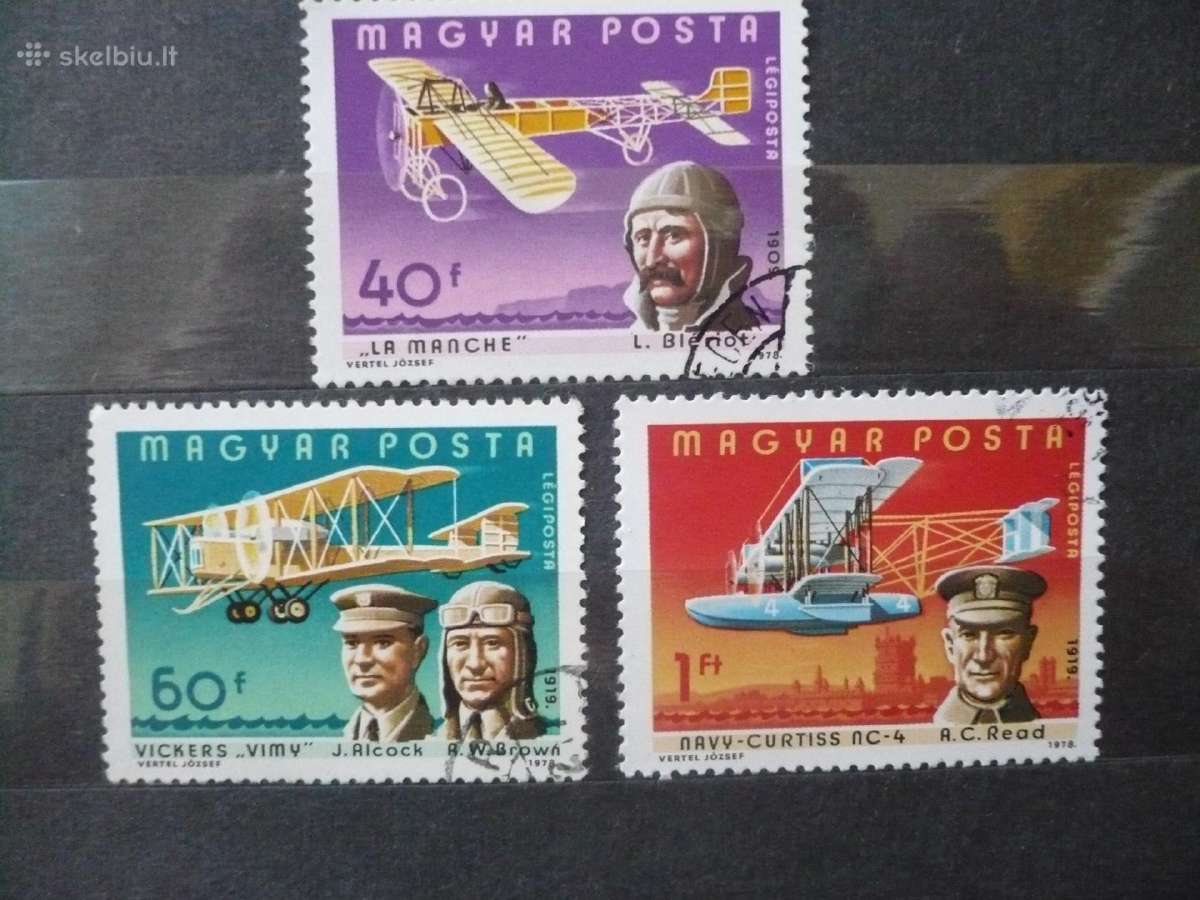 1978 Oro paštas – pilotai ir lėktuvai