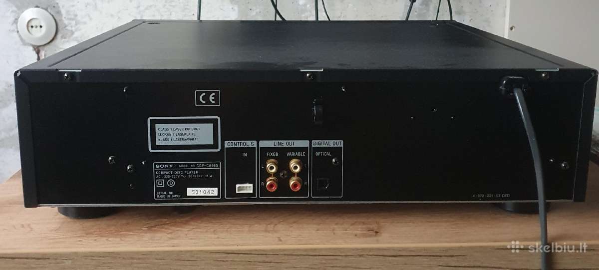 5cd grotuvas sony cdp-ca8es - nuotraukos Nr. 3