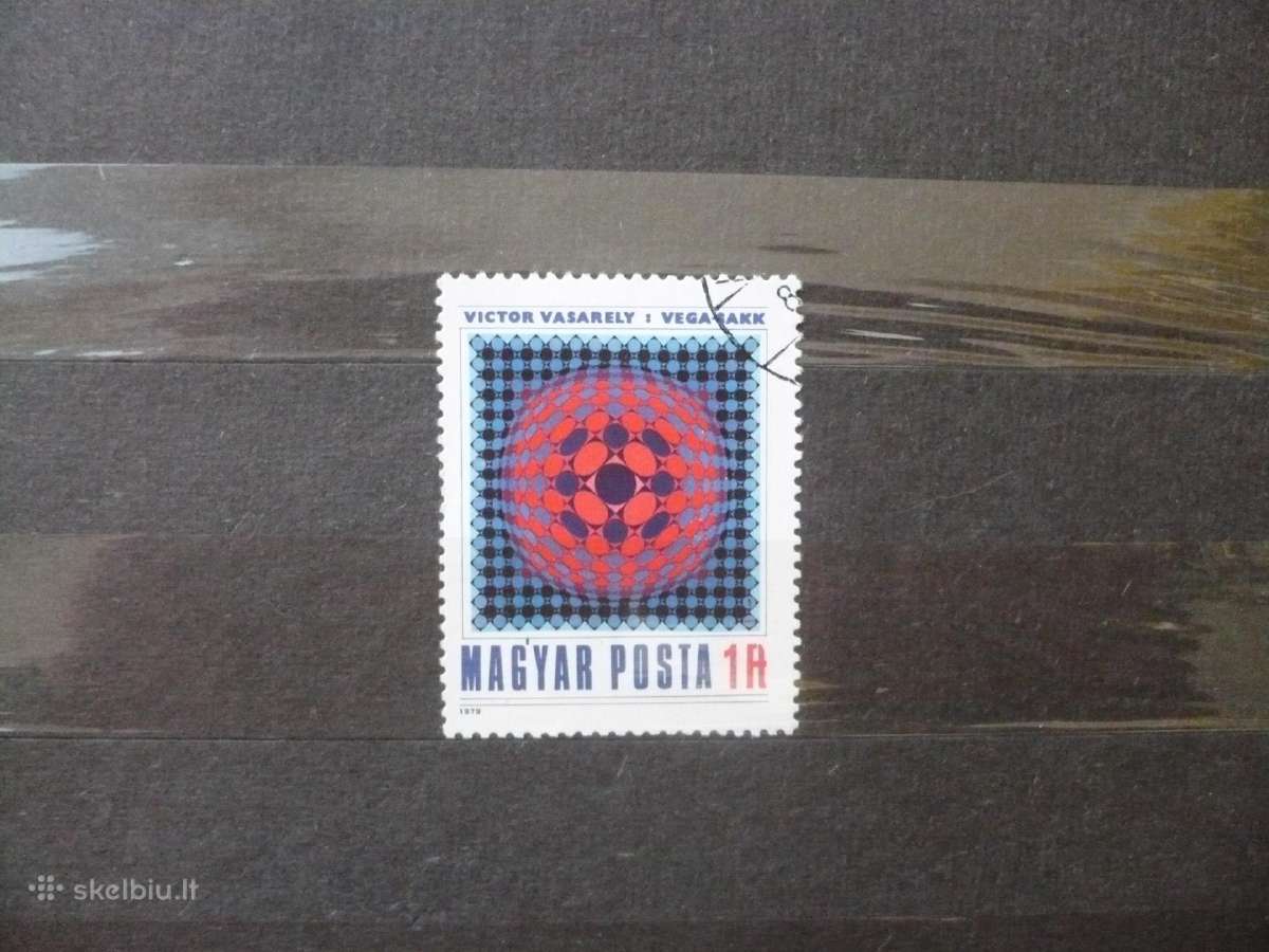 1979 Viktoro Vasarely paveikslai