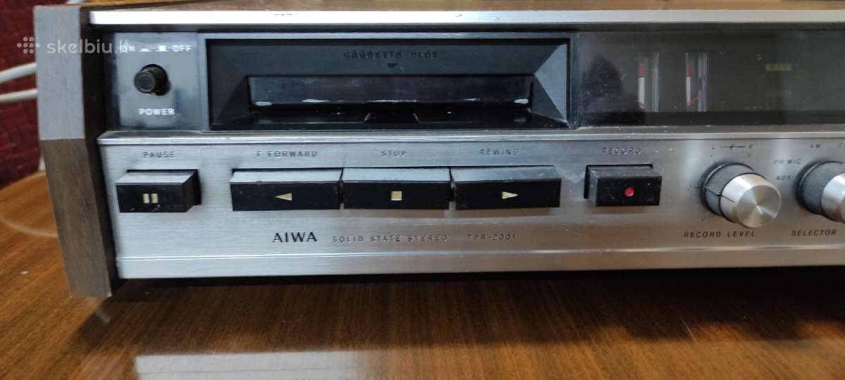 Aiwa solid state stereo Tpr-2001 - nuotraukos Nr. 2