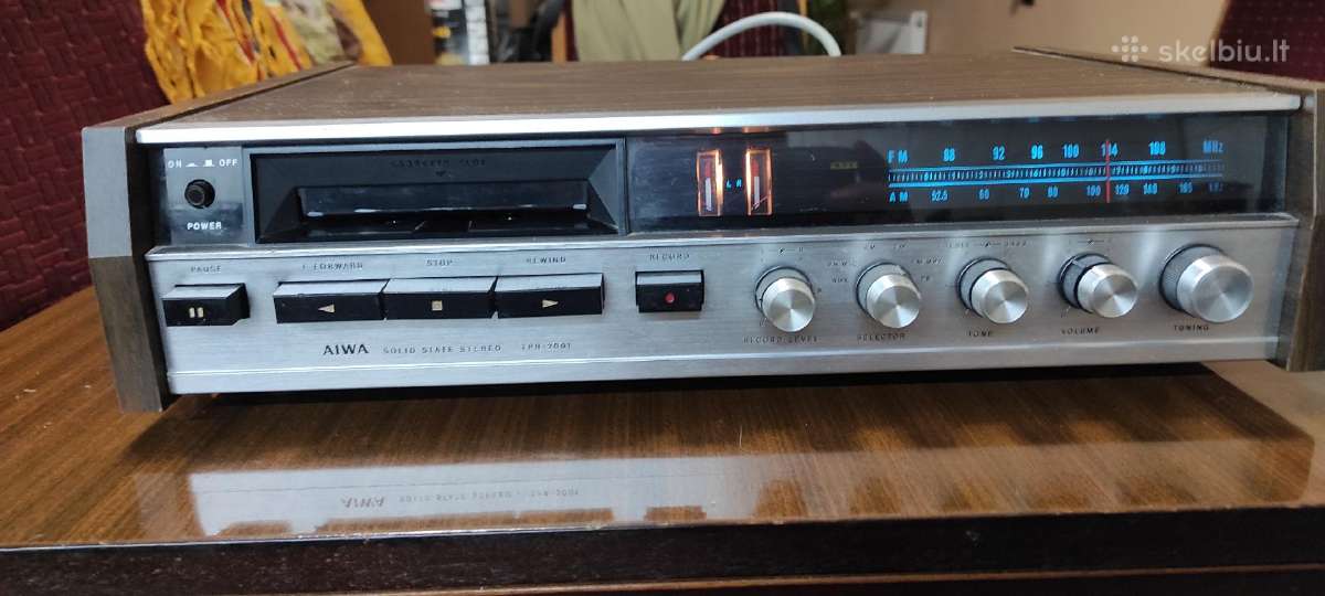 Aiwa solid state stereo Tpr-2001 - nuotraukos Nr. 4