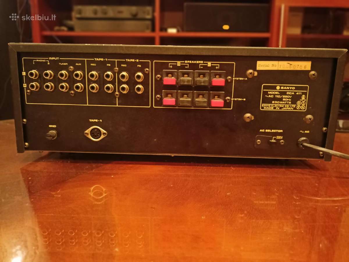 Sanyo Dca-411 - nuotraukos Nr. 5