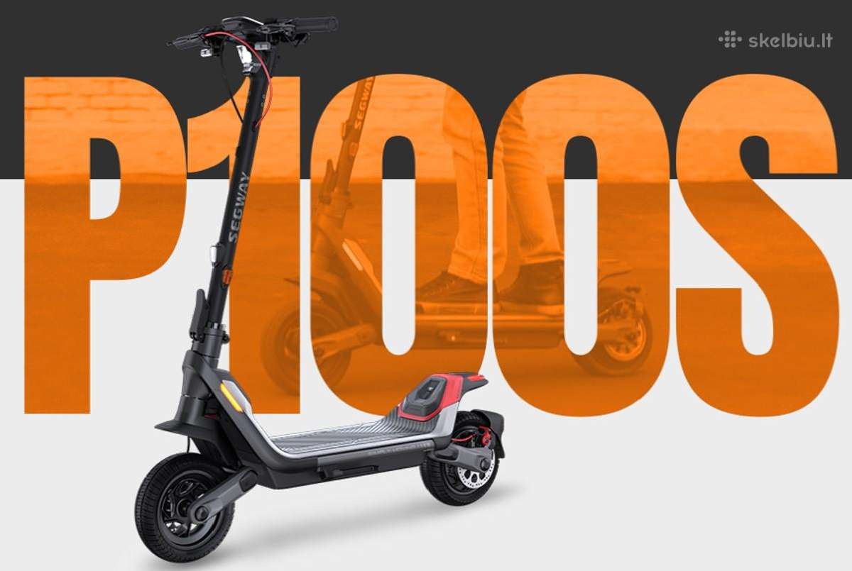 Segway Ninebot P100 Elektrinis Paspirtukas Skelbiu Lt