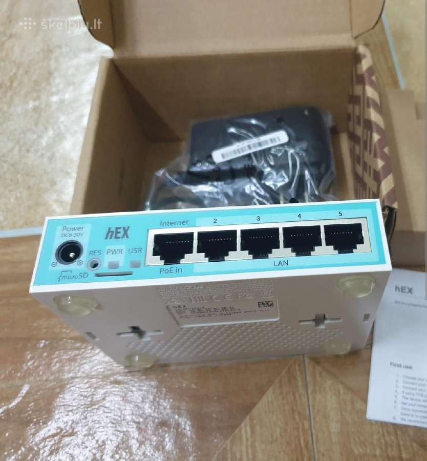 Mikrotik maršrutizatorius - nuotraukos Nr. 2