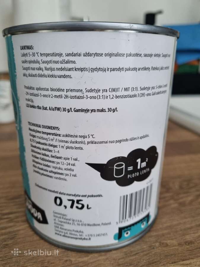 Magnetiniai juodi dažai - nuotraukos Nr. 3