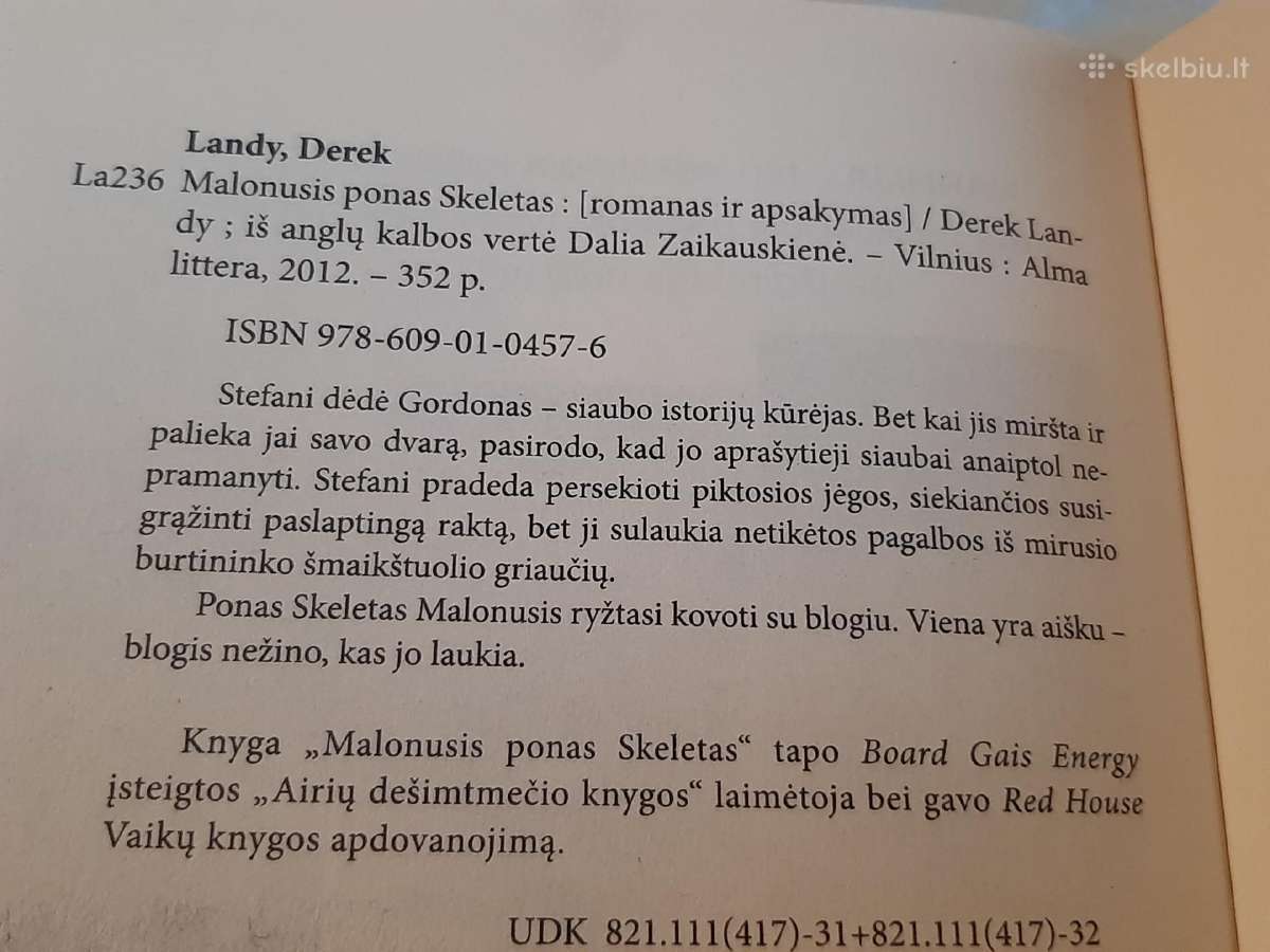 Malonusis ponas Skeletas - nuotraukos Nr. 3
