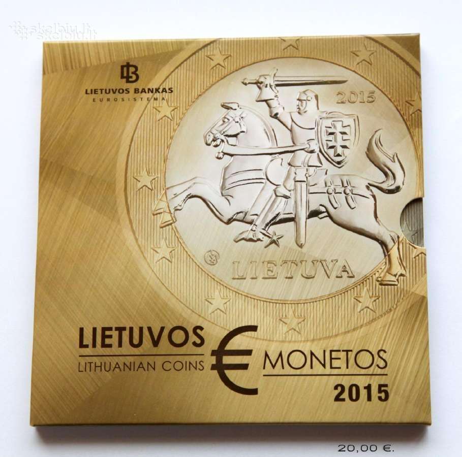 Parduosiu 2015 Lietuvos rinkini kaina 15 eurų - nuotraukos Nr. 2