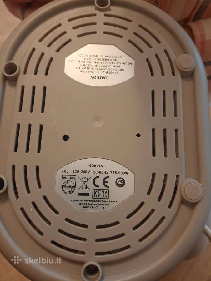 Garų puodas Philips elektrinis - nuotraukos Nr. 3
