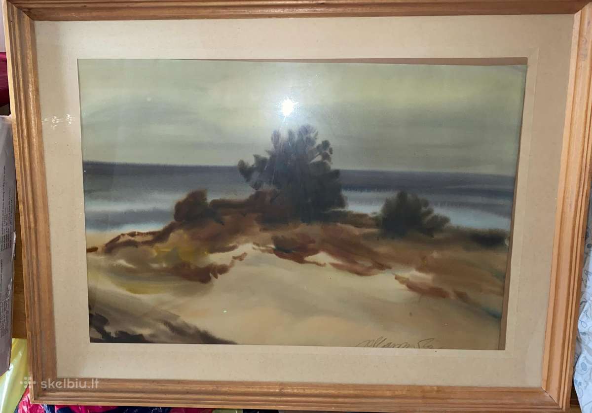Paveikslas: Baltija, Slavinskas Vilius,1990, 71x48